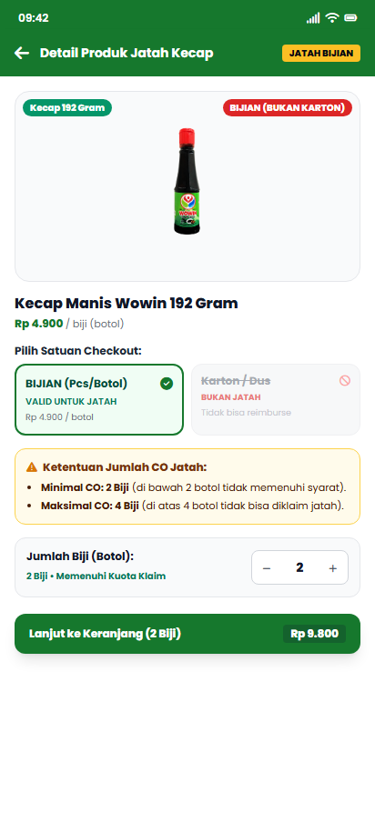 Detail Produk Satuan Bijian 192gr