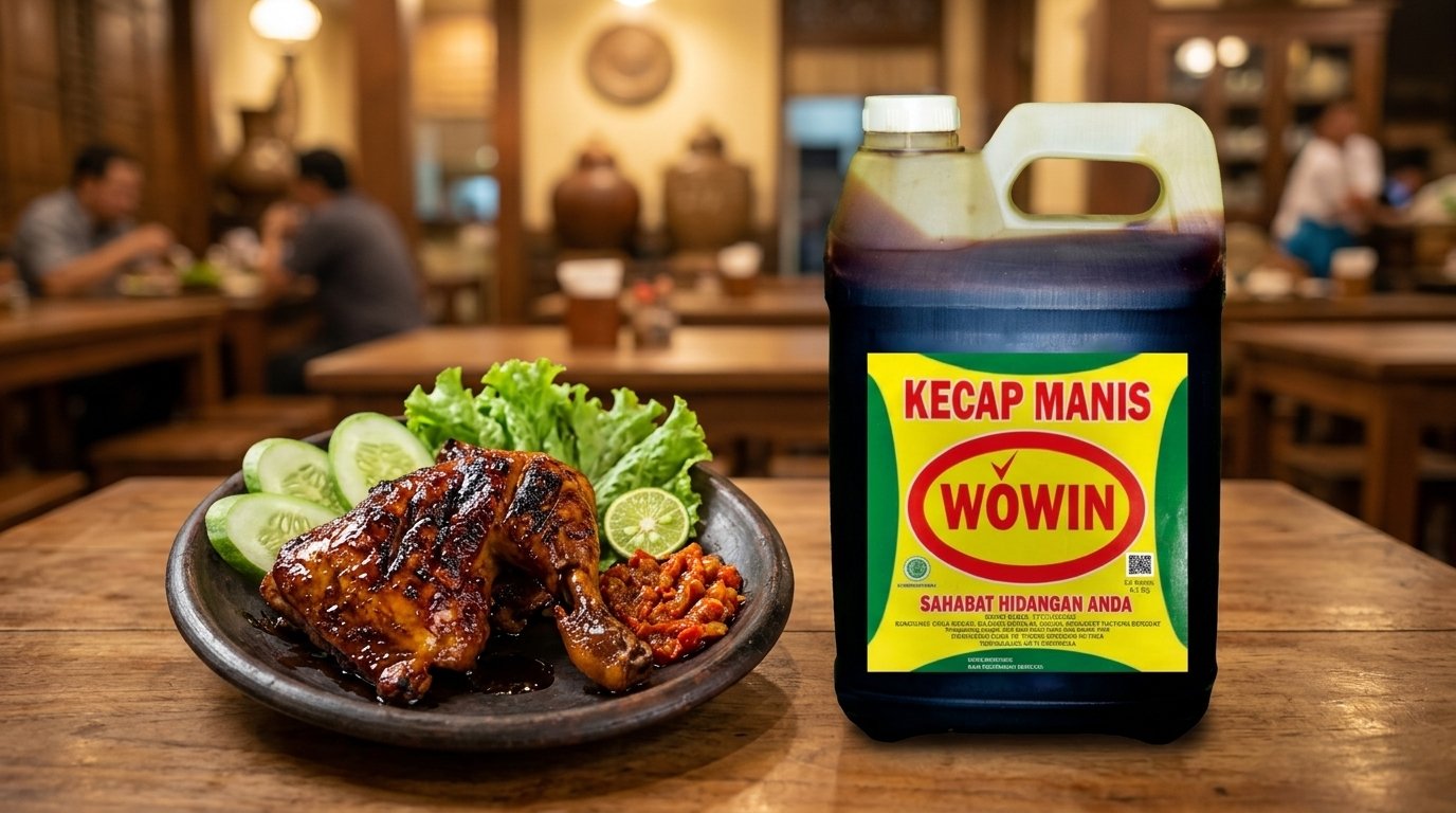 Kecap Manis Jerigen Terbaik untuk Usaha Ayam Bakar