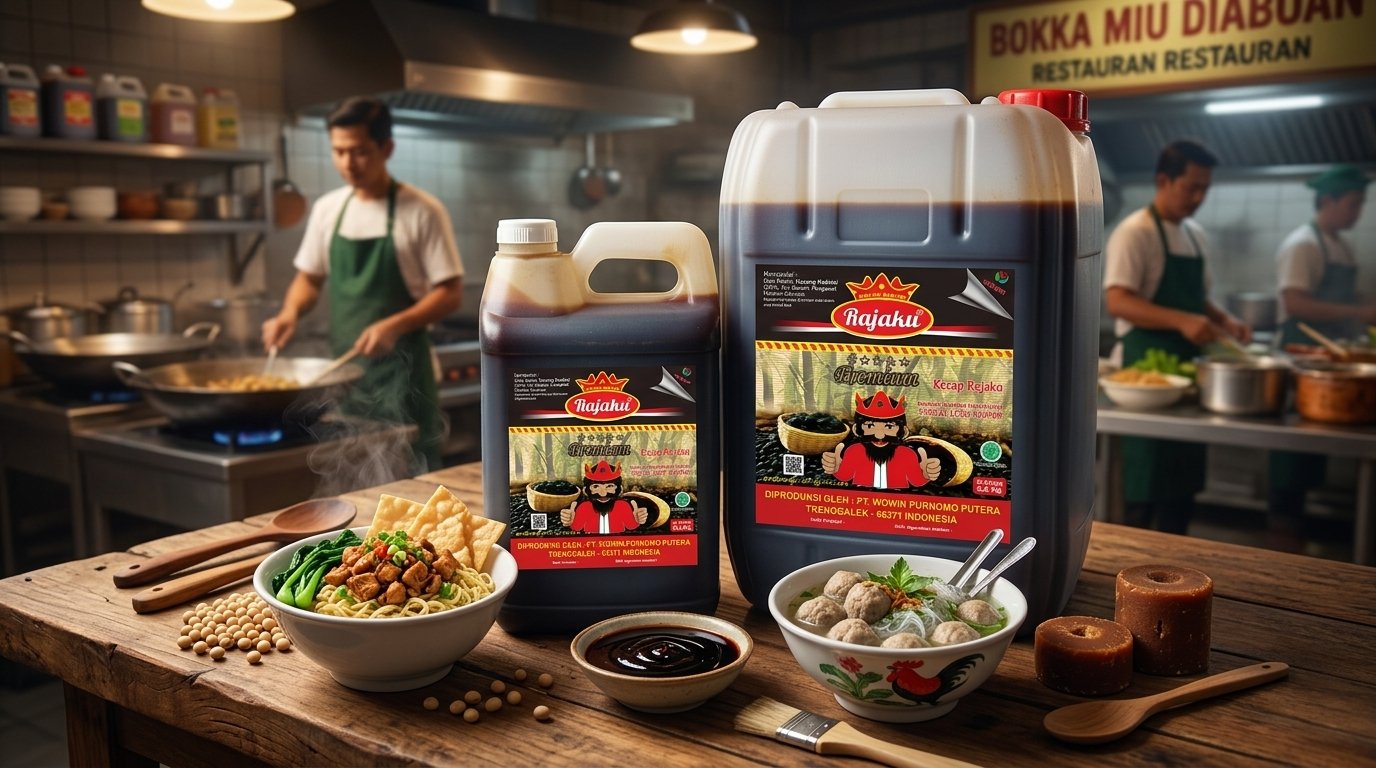Rekomendasi Kecap Manis untuk Usaha Bakso & Mie Ayam