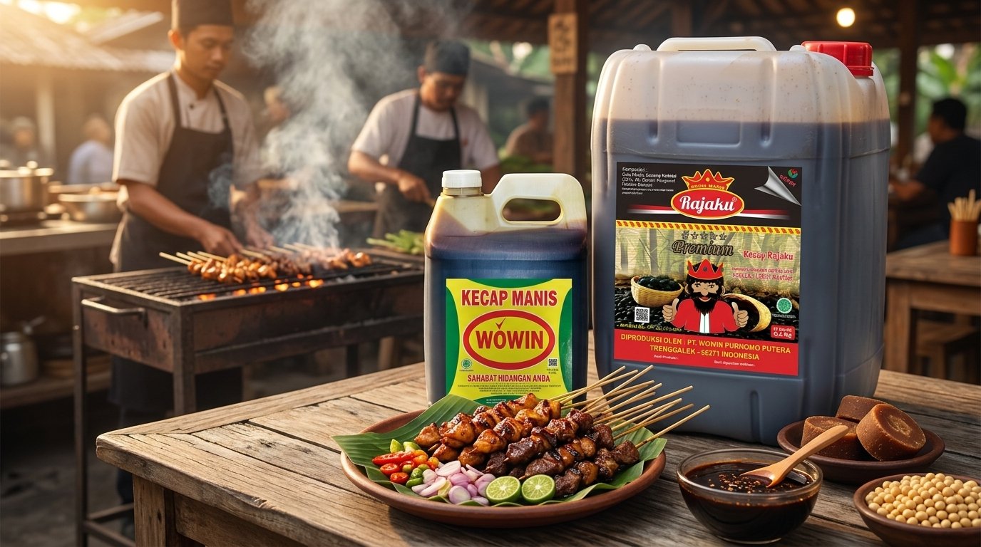 Rekomendasi Merk Kecap Manis yang Bagus untuk Sate